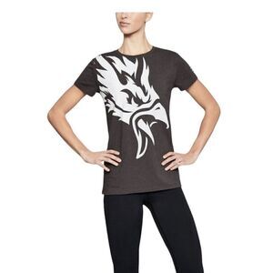 Under Armour Charcoal Gray Freedom Eagle T-Shirt; SZ S; BNWT